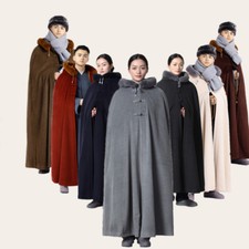 10 Color Winter Buddhist Meditation Shaolin Monk Kung Fu Double Plush Robe