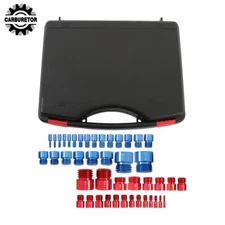 44 Pack Precision Nut And Bolt Thread Checker 23 Inch And 21 Metric Sets In Case