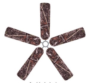 Ceiling Fan Blade Fabric Cover Mossy Oak True Timber 5pcs Home