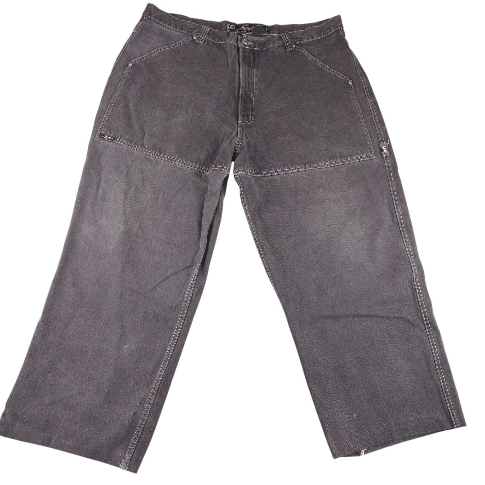 Vintage Karl Kani Jeans Baggy Hip Hop Skate Grunge 90s Y2k 40x26 Actual READ