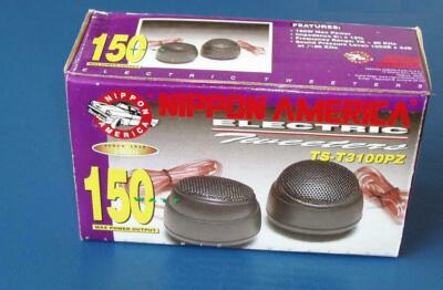 Audiopipe Zusatz Aufbauhochtöner Hochtöner Tweeter 150W 100db 20.000 Hz Paar