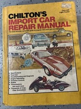 1979 CHILTON'S IMPORT CAR REPAIR MANUAL 1973-79 CAR AND LIGHT TRUCKS