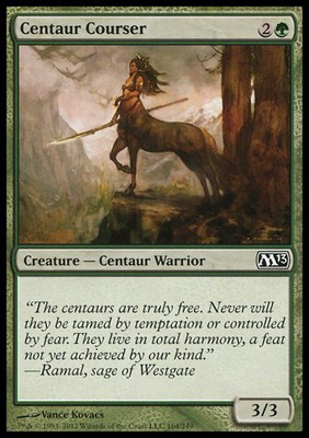 MTG: Centaur Courser - Core 2013 - Magic Card