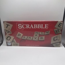 SCRABBLE Hasbro Gamin Made in USA Every Letter Counts Classic NEW SEALED