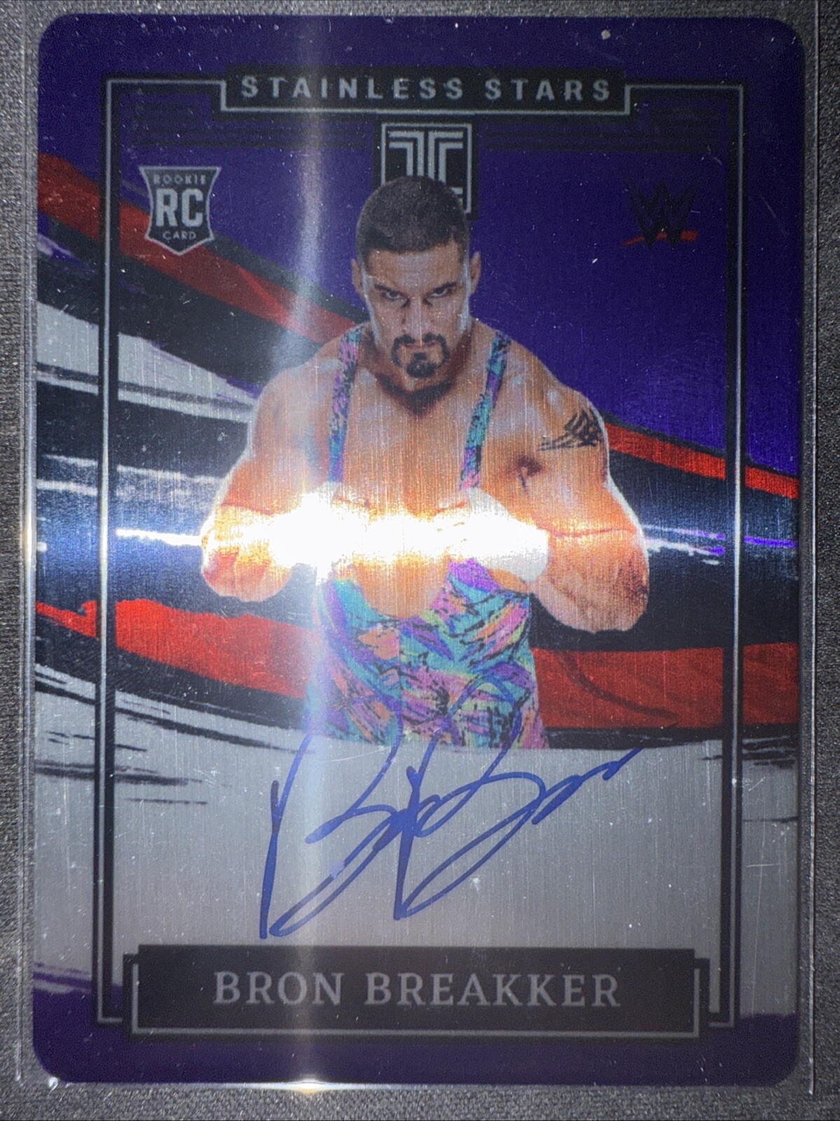 Bron Breakker 2022 Impeccable WWE #12 Stainless Stars - Red /15 Price ...