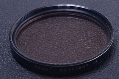   UNBRANDED SKYLIGHT 1A 55MM FILTER LENS OR CAMERA SCREW IN 11-2