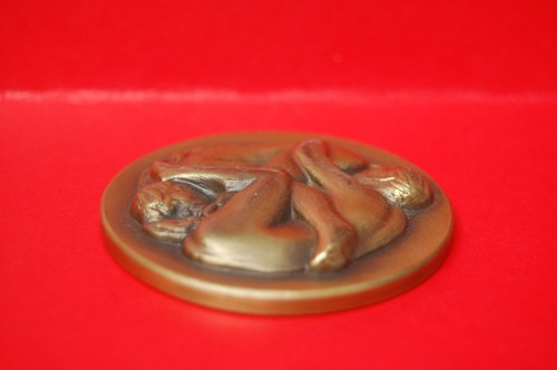 1980er Psychoanalyse Österreichischer Neurologe Sigmund Freud Medaille - Akt/Sexualität - Bild 9 von 10