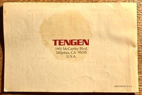 RARE Nintendo Authentic Original Gauntlet Instruction Manual Booklet NES