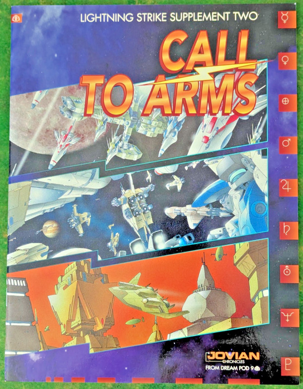 Jovian Chronicles CALL TO ARMS Lightning Strike Supplement Two (DP9) Dream Pod 9