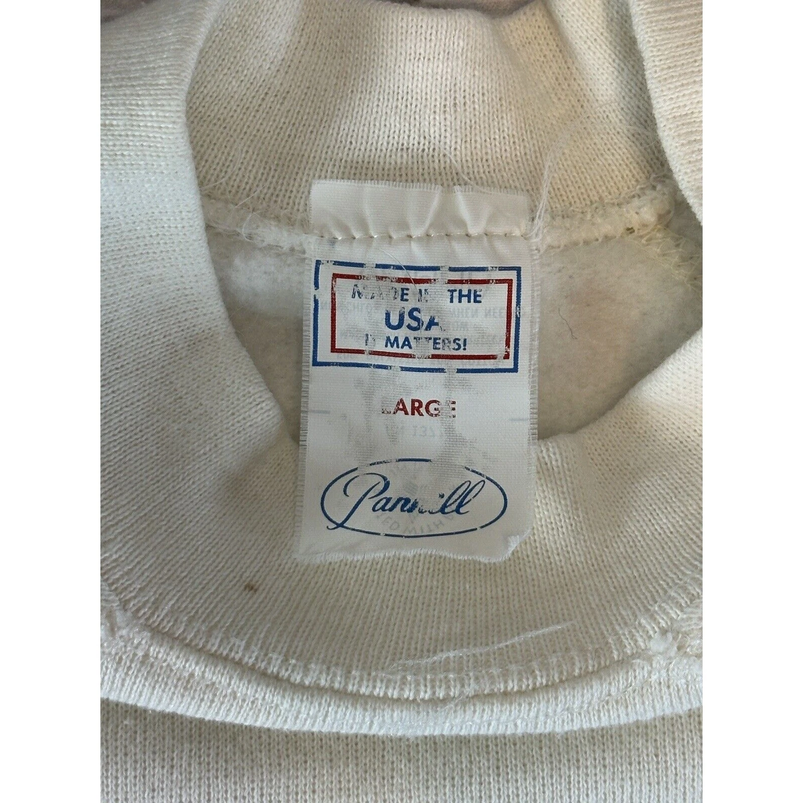 Vintage 1987 NBA All Star Game Seattle Washington Crewneck Sweatshirt Size L