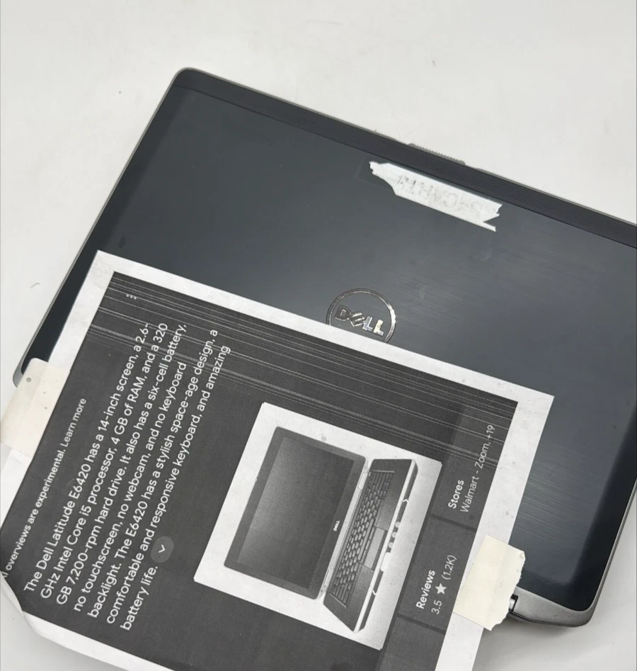 Dell Latitude E6420 i5-2430M 4GB RAM 320GB HDD Windows Laptop – for parts - Image 2 of 4