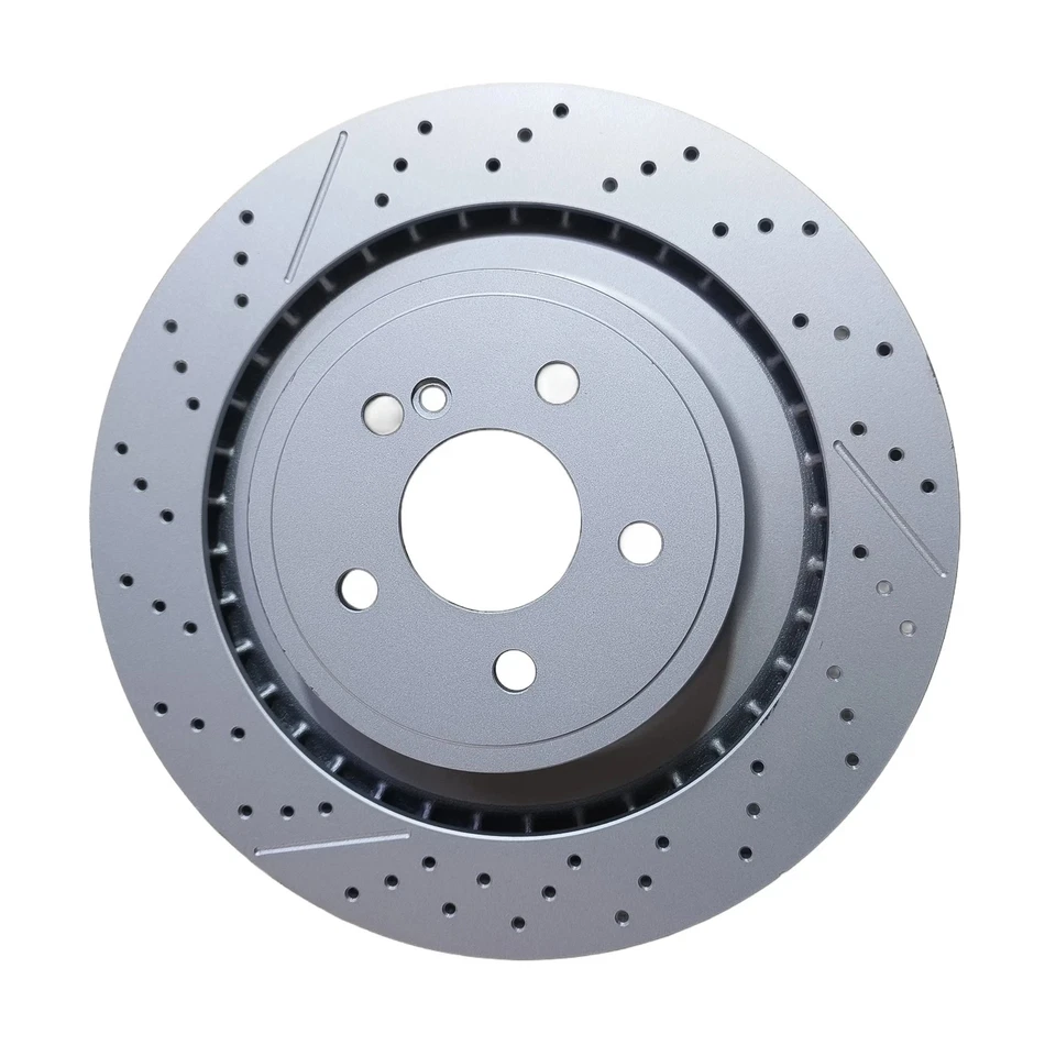 Se adapta a rotores de freno traseros Mercedes Benz E63 Amgs C63 Cls63 Amg Stock en EE. UU. ¡Ventas calientes! Foto 3 de 4