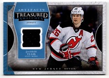 2015-16 Upper Deck Artifacts Treasured Swatches Blue Patrik Elias Jersey New