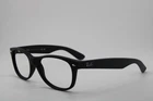 RAY-BAN RB 2132 NEW WAYFARER 622/30 BLACK AUTHENTIC FRAMES EYEGLASSES 55-18 K2