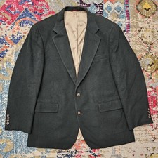 Jos A Bank Premier 100 Camel Hair Two Button Tailored Sports Jacket Blazer 46R