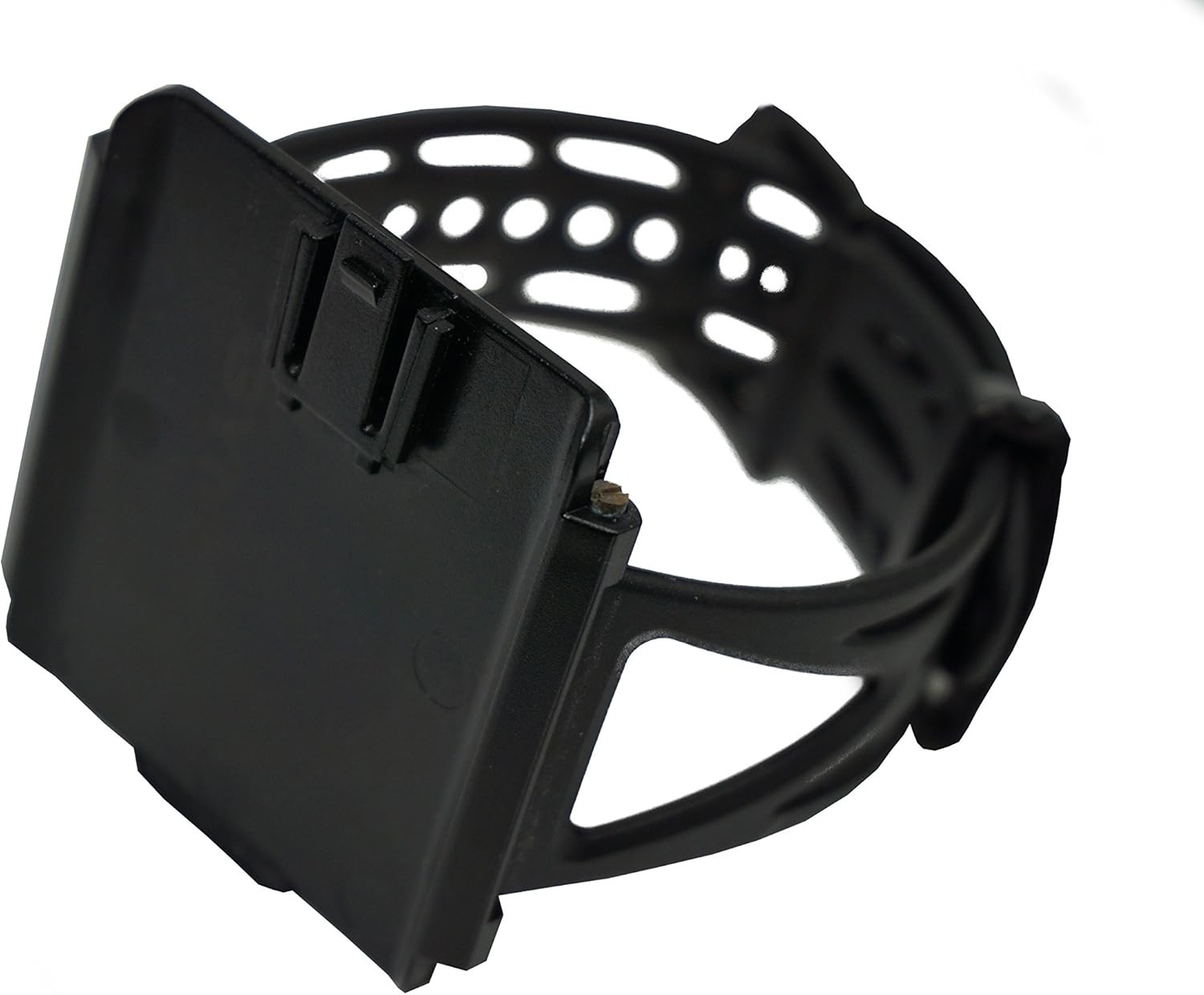 Gymboss Interval Timer and Stopwatch Watch Strap – One Size Fits All, Black 