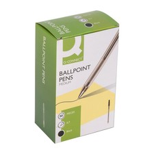 Image of Rapid Clear Ball Pens - Black - Pack of 50