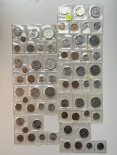 South African Coins From 1974, 1975, 1978, 1979, 1980, 1981,  1983, 1984 & 1985