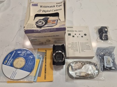 Casio Wrist Color Camera WQV-3   Box, Accessories, Software - SEE DESCRIPTION 