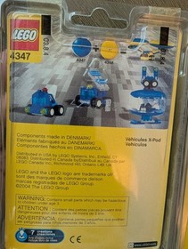 Lego X-Pod Vehicle Blue 39 Piece Set 4347 2004