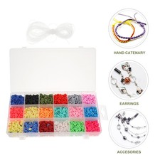  Perline Argilla Polimerica Perle Fatte Mano Distanziatori Tallone