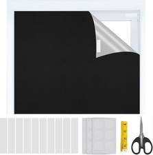 Temporary Blackout Blinds, Black Out Blinds Stick On, Portable 100% Blackout Mat