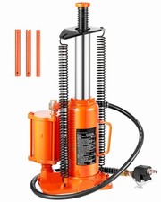 Air Hydraulic Bottle Jack 12 Ton Manual Hand Pump Automotive Car Repair