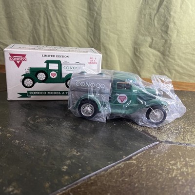 Conoco Continental Oil Company 1929 Model A Tanker, Die Cast Coin Bank.