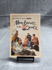 Pepsi Cola More Bounce to the Ounce Vintage Television Postcard