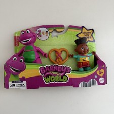 Fisher Price Barney's World: Barney  David Figures Sharing with Friends Toy 