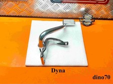 Harley Davidson pedale freno posteriore + staffa cromata x Dyna comandi centrali