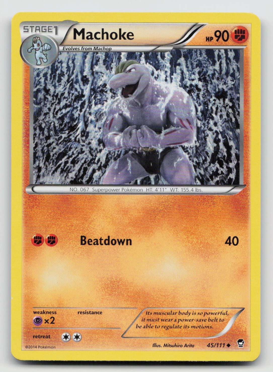 Machoke 45/111 XY - Furious Fists LP/NM