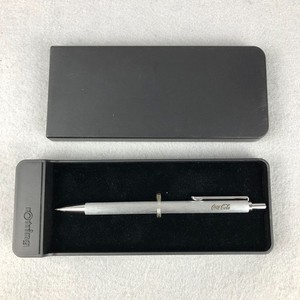 rOtring mechanical pencil COCA COLA Logo Brushed Steel 1980s GERMANY 0.7 mm lead