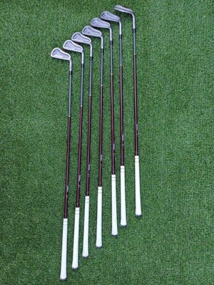 Golden Bear Tranzition iron set Graphite shafts light flex RH 4-9, S (7 total)
