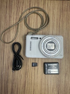 Samsung WB35F 16.2MP Smart WiFi/NFC Digital Camera W/16gb,Batt & Charger-Tested