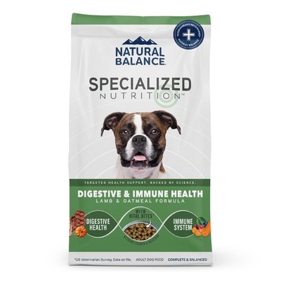 Specialized Nutrition Dry Dog Food with Lamb and Oatmeal for Dogs Digestive &