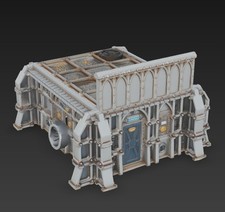 Warhammer 40k Fronteris Nachmund Terrain STC Hab Bunker
