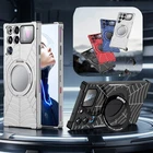 Magnetic Metal Aluminum 360 Stand Back Case For ZTE RedMagic 11 11S 10 10S Pro +