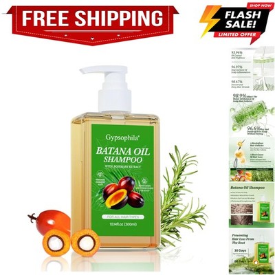 Batana Oil Shampoo for Hair Growth, Rosemary Shampoo,Nourishing & Rejuvenating f