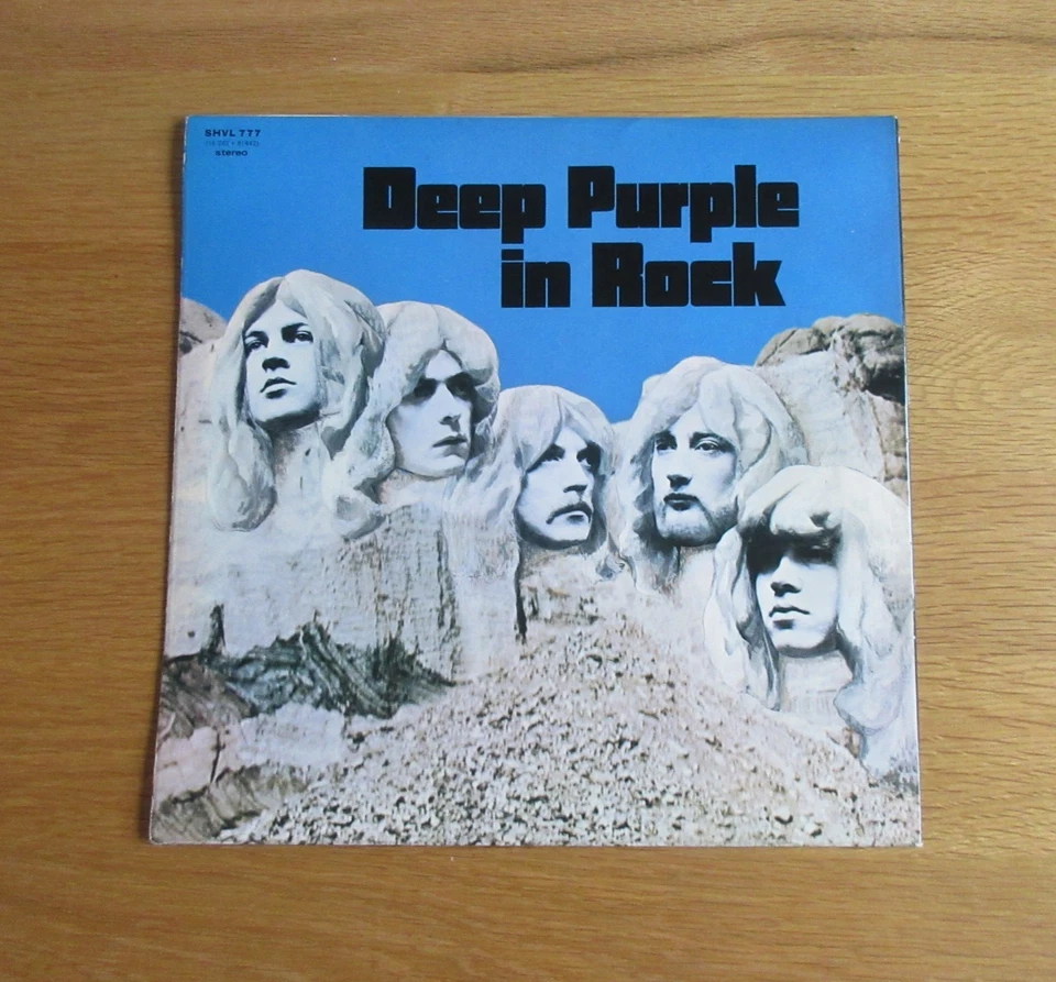 DEEP PURPLE DEEP PURPLE IN ROCK LP 1ST PRESS NO EMI HARVEST G/F UK LP 1970 A2/B1 - Image 3 of 4