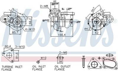 Turbolader Abgasturbolader für NISSAN NAVARA PICK UP