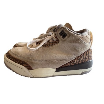 Air Jordan 3 Retro Palomino DM0968-102 Kids Size 12C