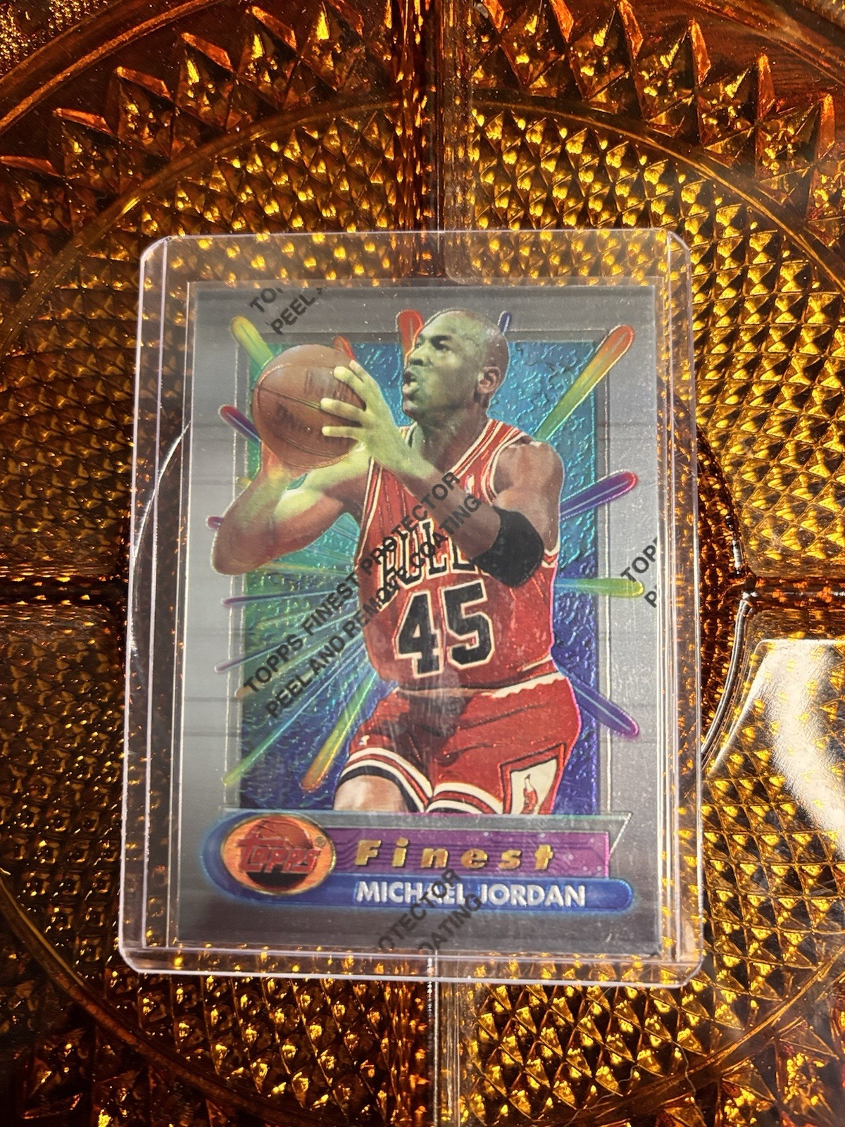 1994-95 Topps Finest - Michael Jordan #331 With Protective Coating