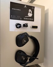 CORSAIR - VOID RGB ELITE Wireless Gaming Headset for PC, PS5, PS4 - Carbon