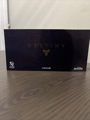 Destiny - 3 Patch Set Hunter, Warlock, Titan Loot Crate Exclusive Bungie 