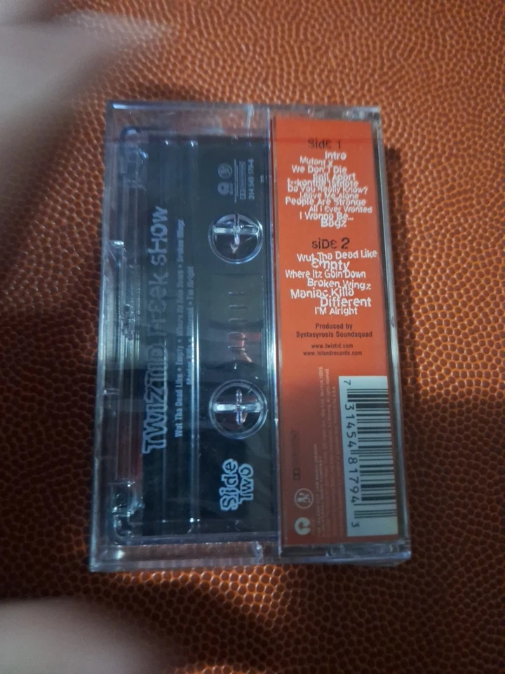 Twiztid Freek Show Cassette Tape ICP Insane Clown Posse Three 6 Mafia HOK New  - Image 2 of 3