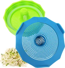 Bean Screen Plastic Mason Jar Sprouting Lids Mason Jar Sprouting Kit – for Growi