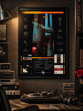 Depeche Mode BLACK CELEBRATION with Singles A3 Art Print. Print Poster Unframed.