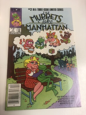 Muppets Take Manhattan # 2 (NM) Canadian Price Variant CPV ! Rare !