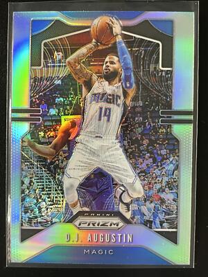 2019-20 Panini Prizm #197 D.J. Augustin Prizms Silver Orlando Magic